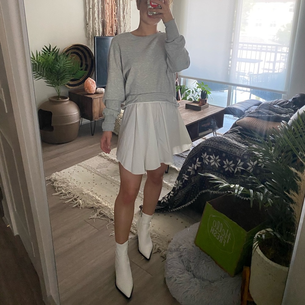 Zara Sweatshirt Dress